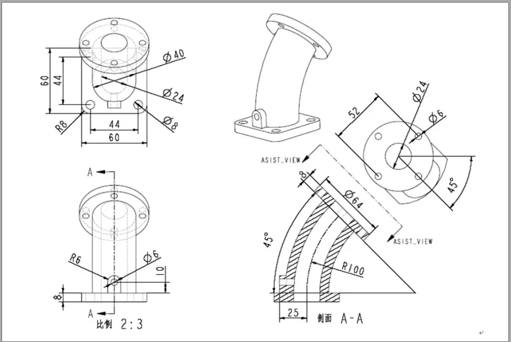 solidworks画螺旋管